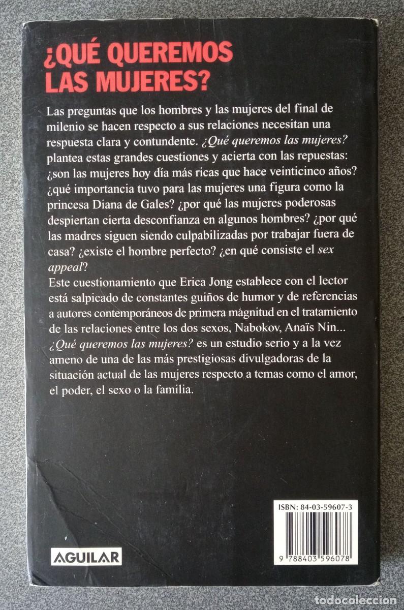 Libros de segunda mano: Que Queremos Las Mujeres Erica Jong - Foto 8
