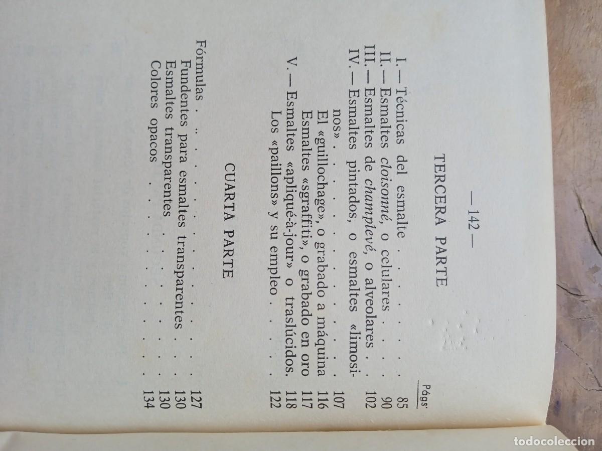 Libros de segunda mano: El arte del esmalte. Manuales Meseguer - Foto 5