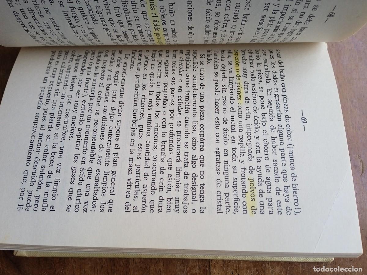 Libros de segunda mano: El arte del esmalte. Manuales Meseguer - Foto 11