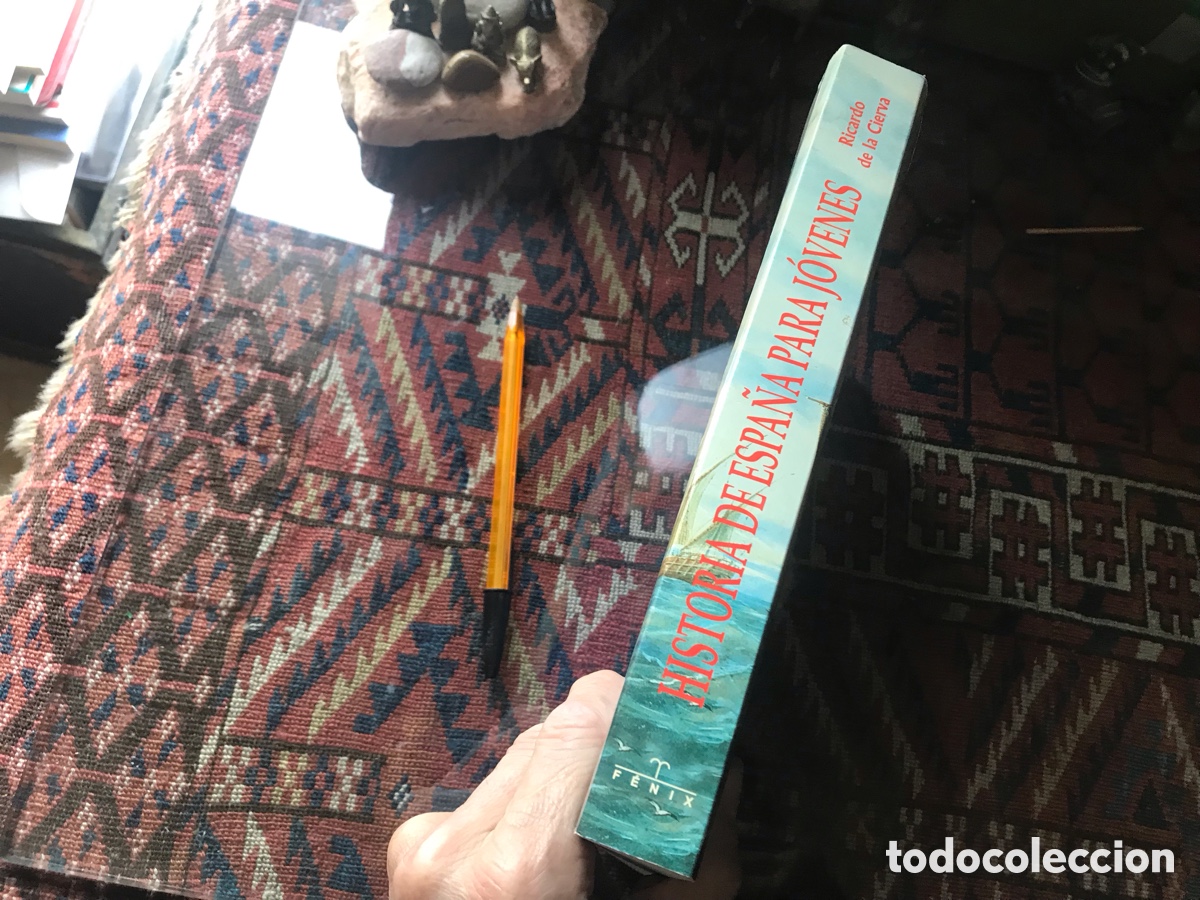 Libros de segunda mano: Historia de Espa&ntilde;a para j&oacute;venes. Ricardo de la Cierva - Foto 2