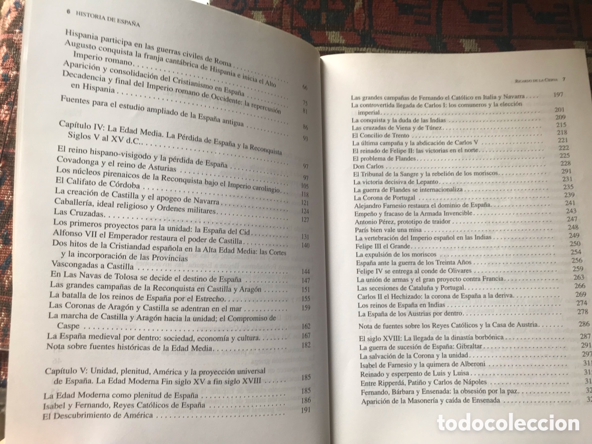 Libros de segunda mano: Historia de Espa&ntilde;a para j&oacute;venes. Ricardo de la Cierva - Foto 6