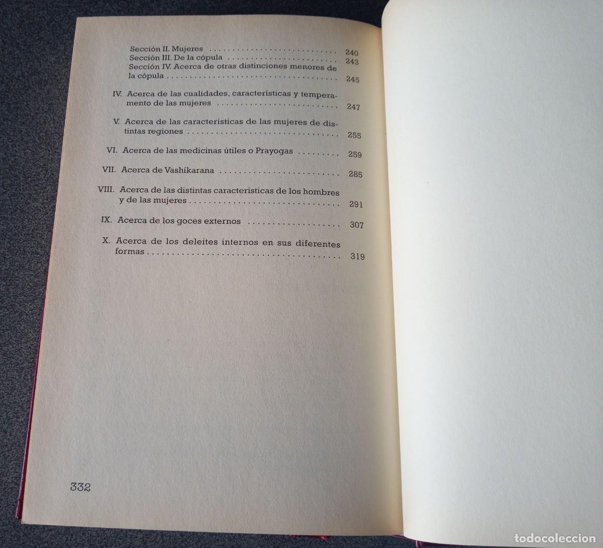 Libros de segunda mano: Kama Sutra Ananga Ranga Mallanaga Vatsy&aacute;y&aacute;na - Foto 9
