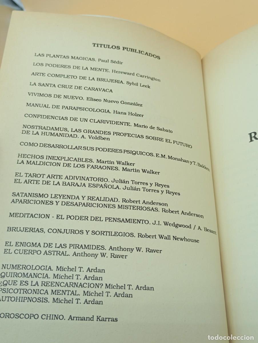 Libros de segunda mano: QUE ES LA REENCARNACION , MICHEL T.ARDAN - Foto 5