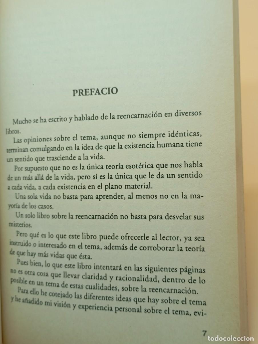 Libros de segunda mano: QUE ES LA REENCARNACION , MICHEL T.ARDAN - Foto 8