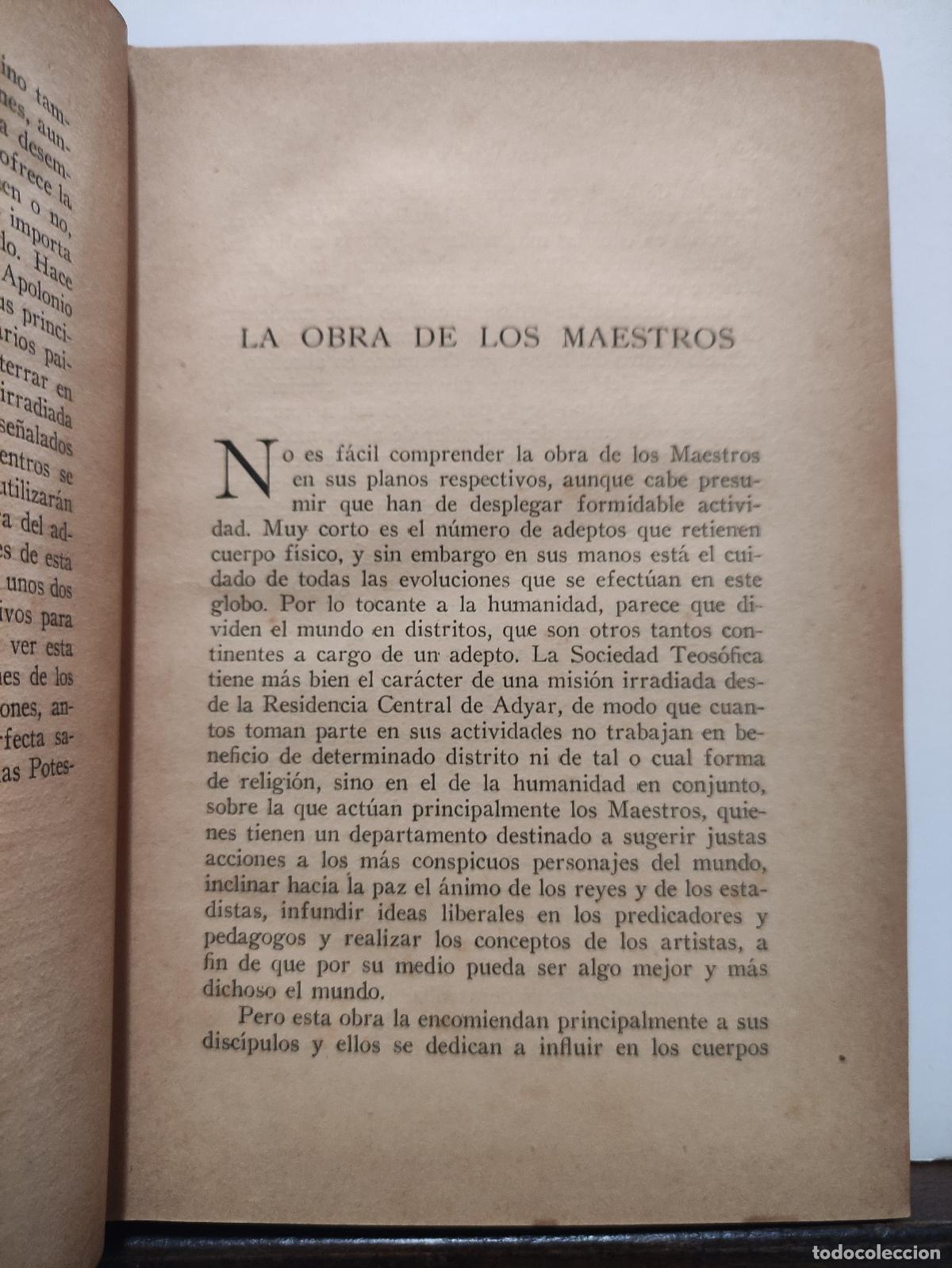Libros de segunda mano: LA VIDA INTERNA - C.W. LEADBEATER - TEOSOFIA - Foto 2