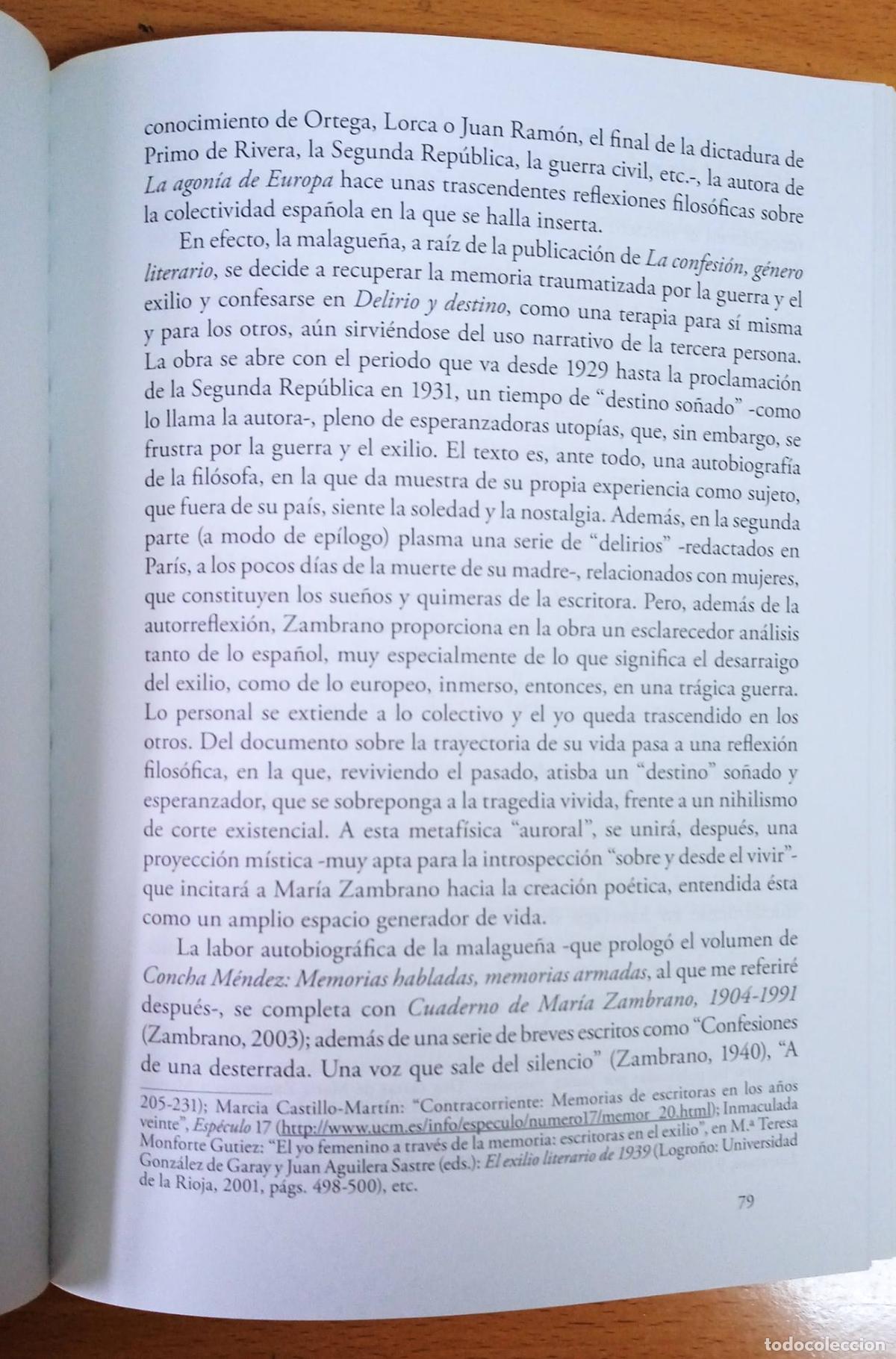 Libros de segunda mano: ESCRITORAS ESPA&Ntilde;OLAS Y EXILIO - Foto 5