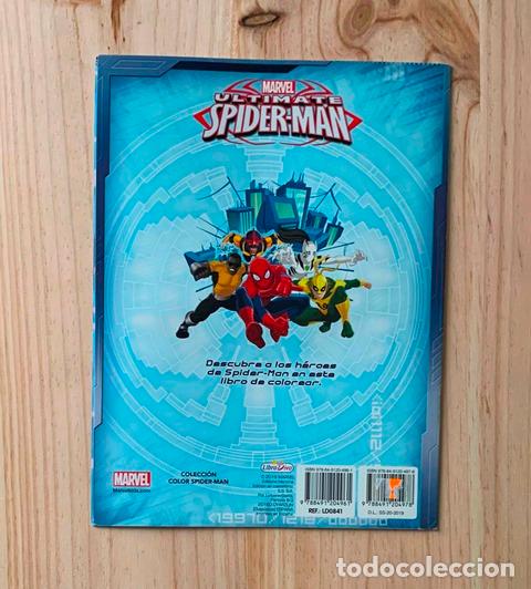 Libros de segunda mano: Libro Colorear Ultimate Spider-Man - Marbel - Libro Divo - Foto 2