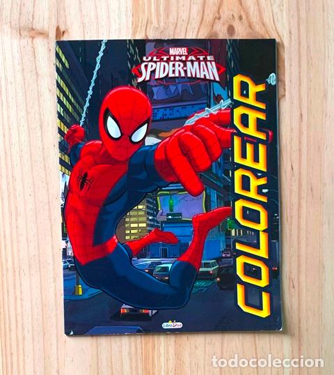 Libros de segunda mano: Libro Colorear Ultimate Spider-Man - Marbel - Libro Divo - Foto 1