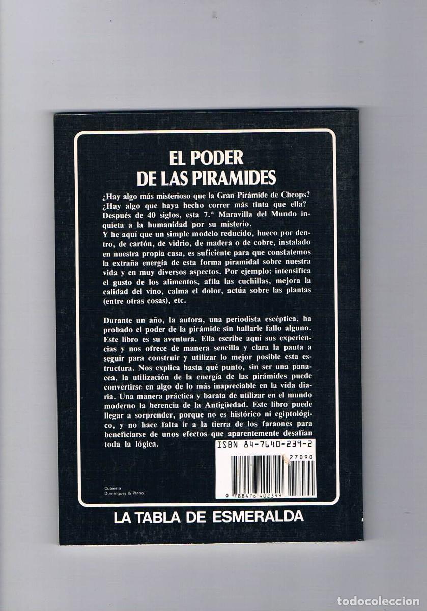 Libros de segunda mano: El poder de las piramides Annie Hasch la tabla esmeralda - Foto 2