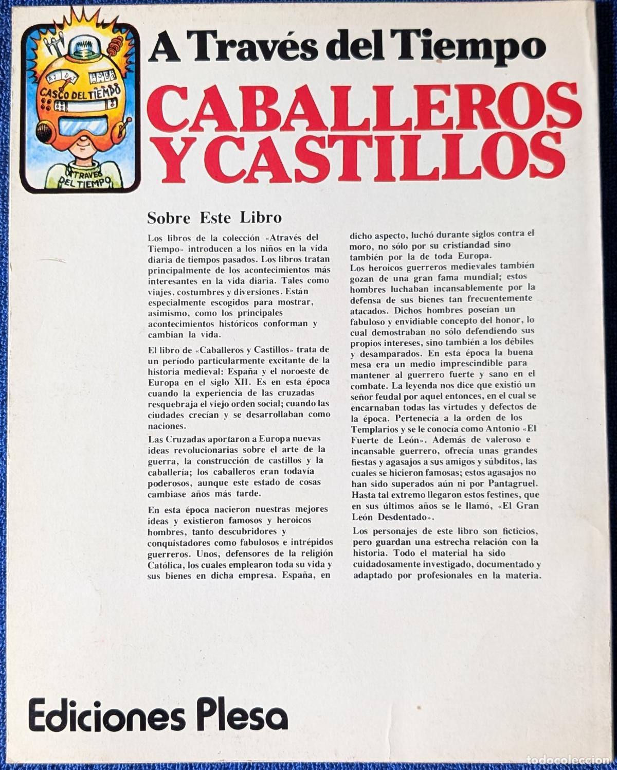 Libros de segunda mano: Caballeros y Castillos - A trav&eacute;s del Tiempo - Plesa - Ediciones SM - Foto 7