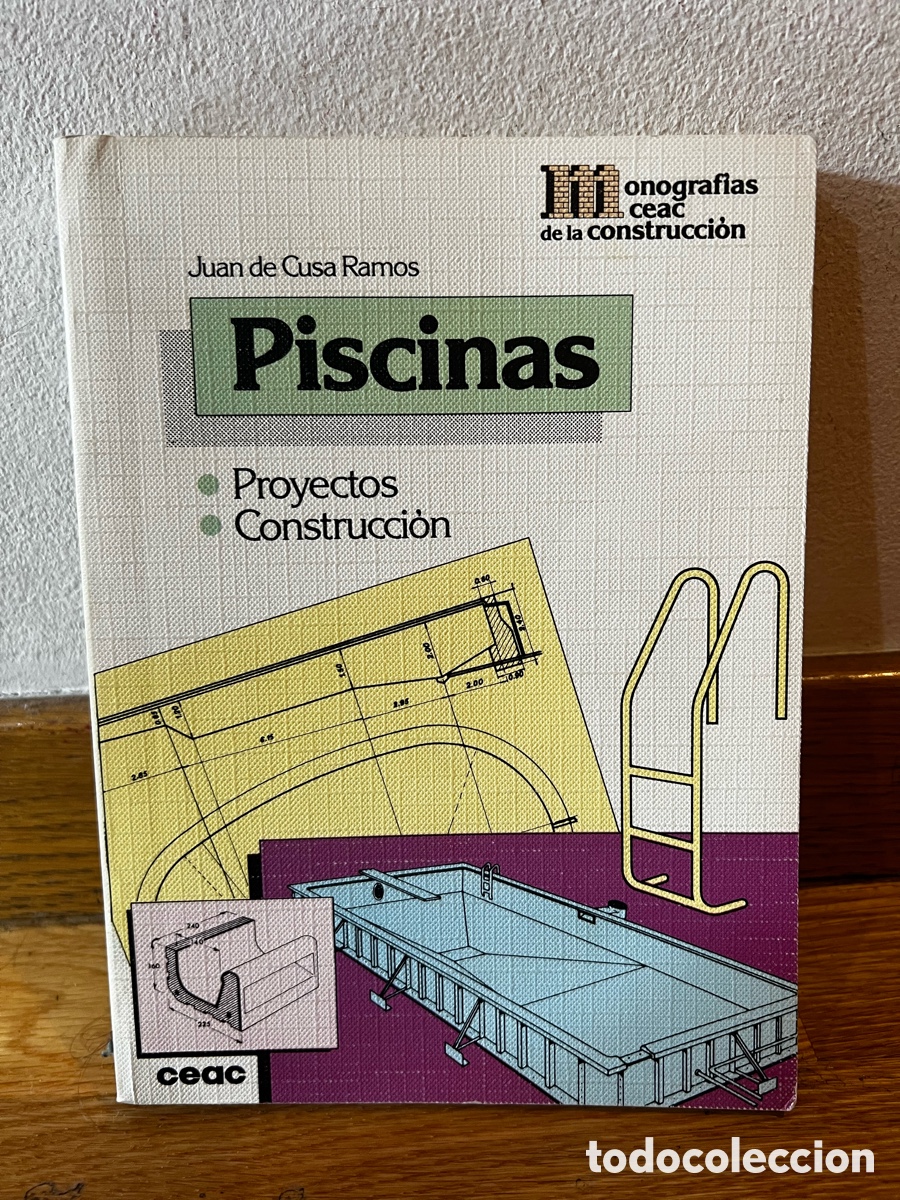 Libros de segunda mano: Juan de Cusa Ramos Piscinas Proyectos Construcci&oacute;n - Foto 1