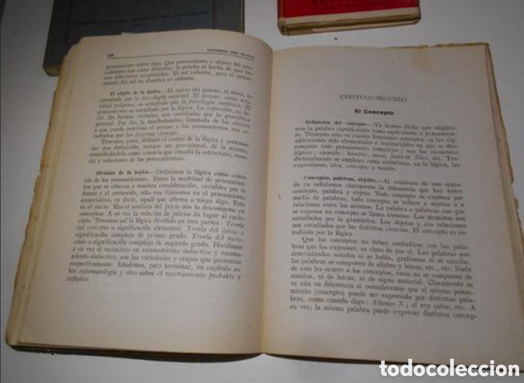 Libros de segunda mano: 4 libros antiguos de filosofia - Foto 2