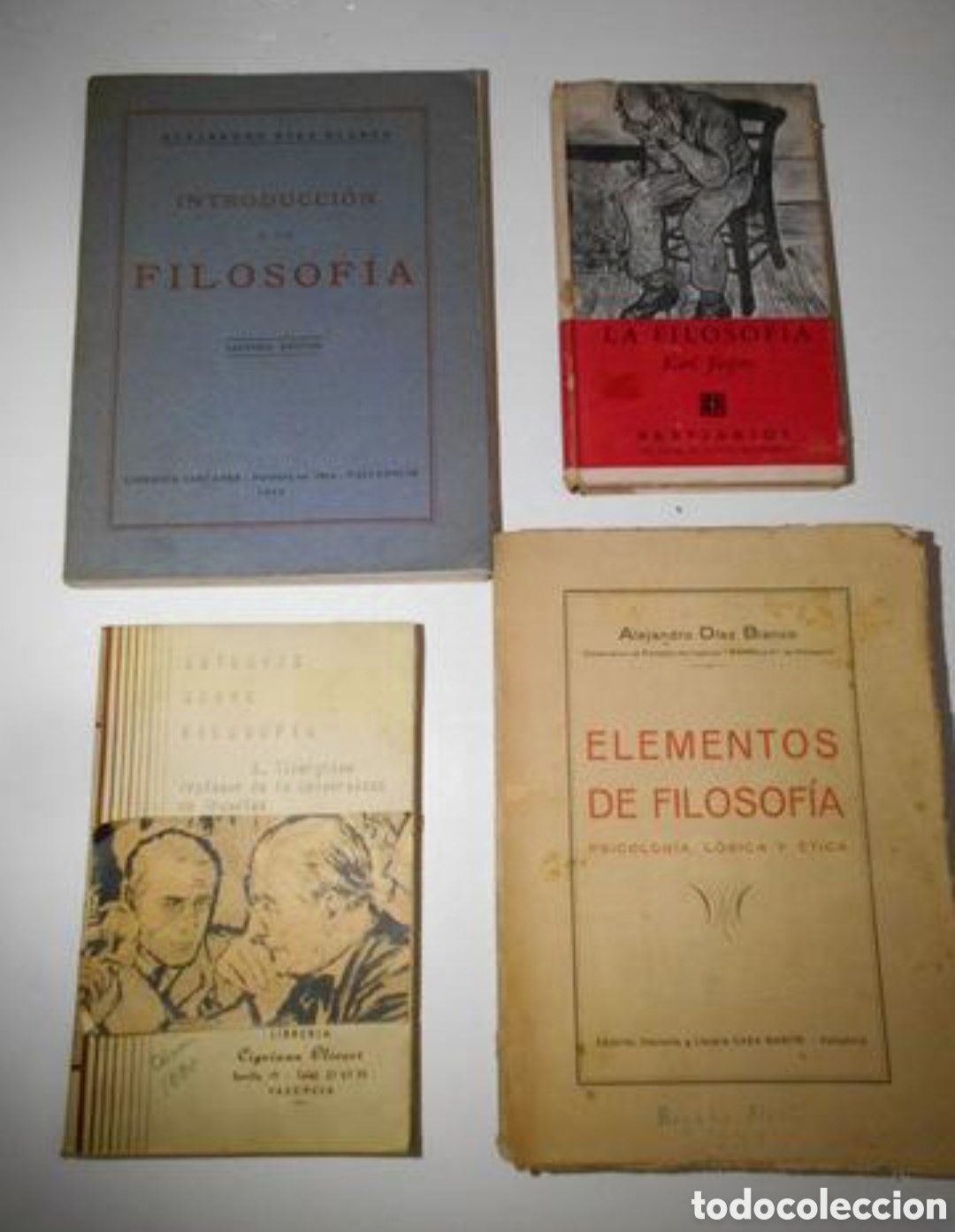 Libros de segunda mano: 4 libros antiguos de filosofia - Foto 1