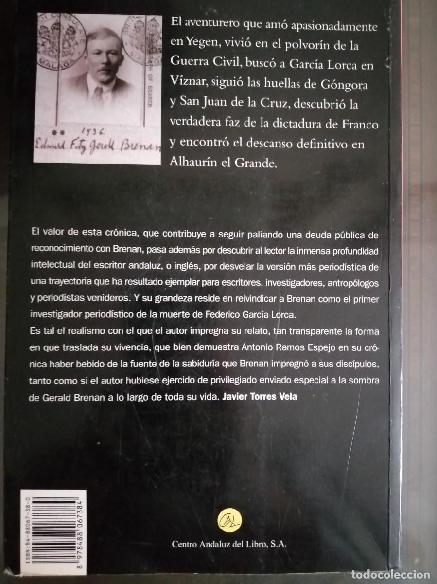 Libros de segunda mano: Antonio Ramos Espejo Cr&oacute;nica de Gerald Brenan - Foto 3