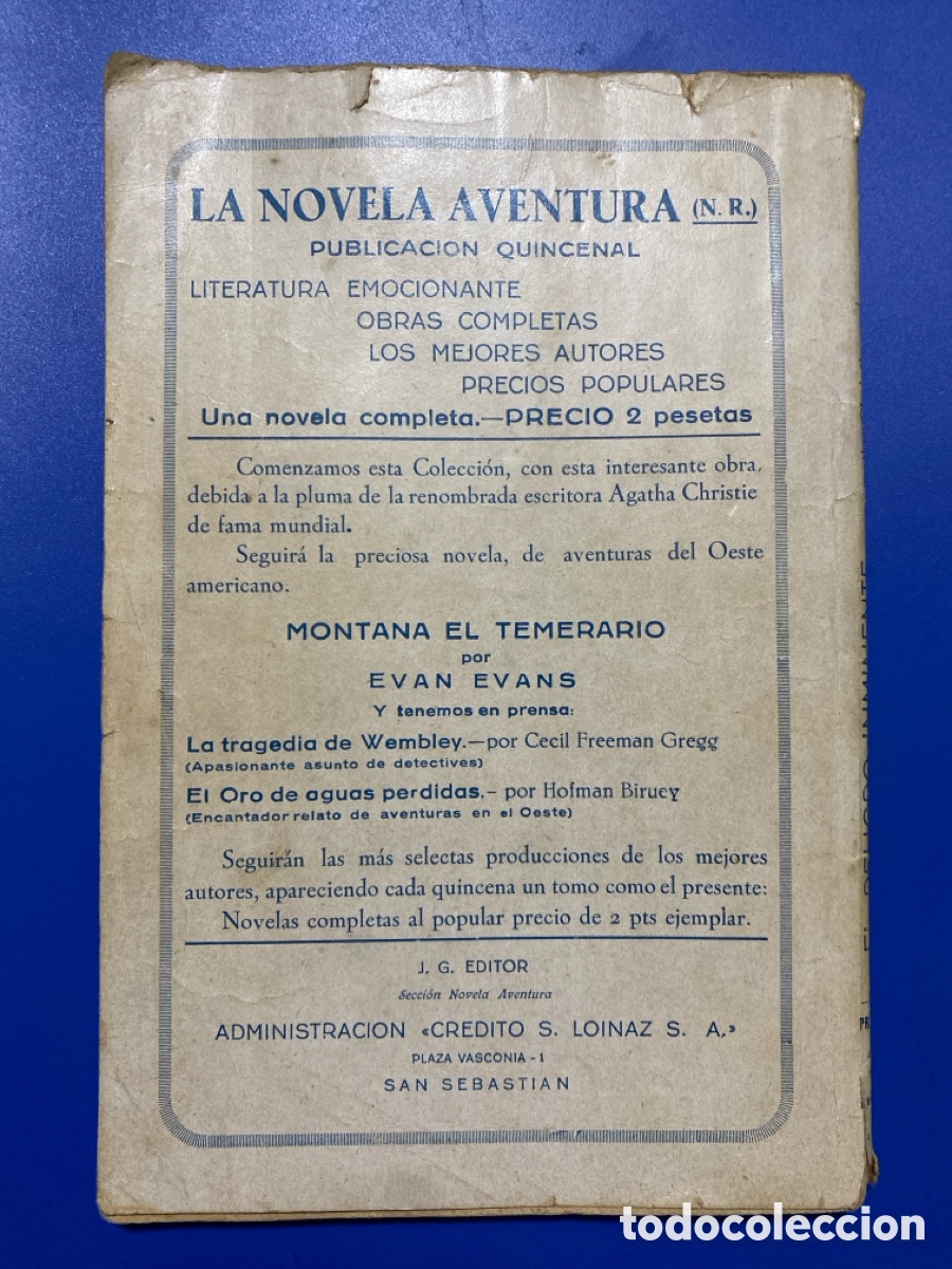 Libros de segunda mano: &Aacute;gatha Christie, el peligro inminente - Foto 5