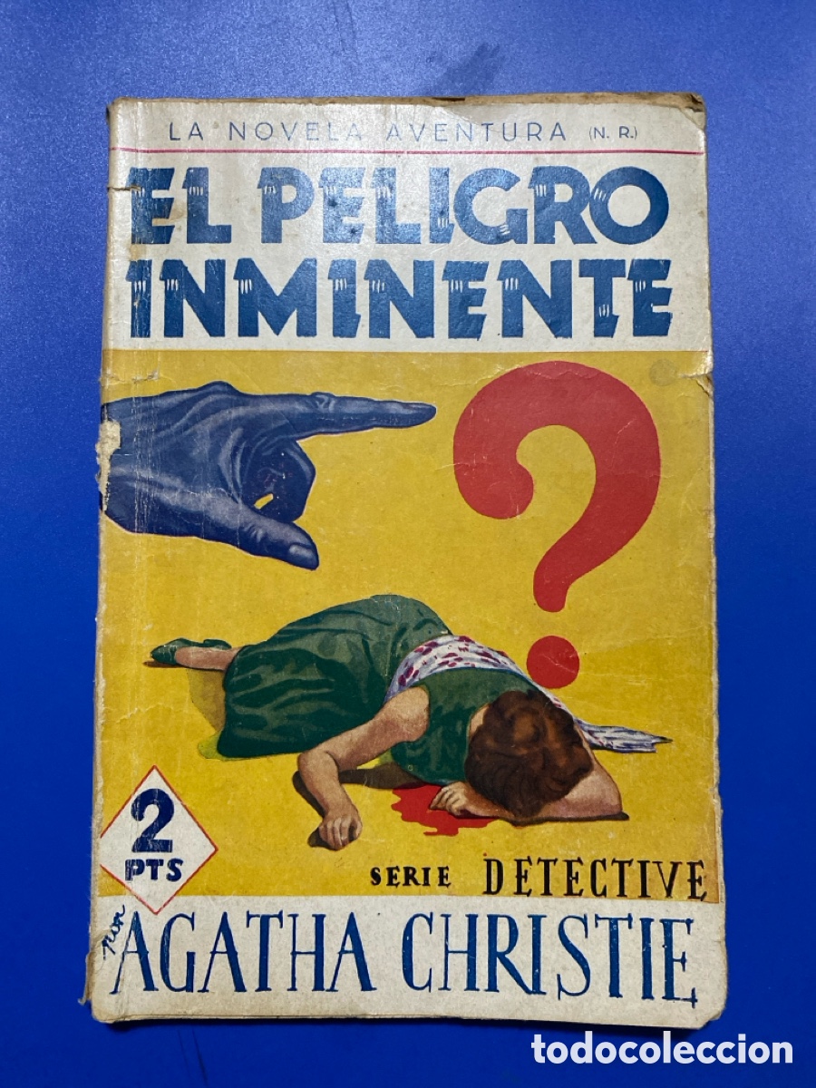 Libros de segunda mano: &Aacute;gatha Christie, el peligro inminente - Foto 1