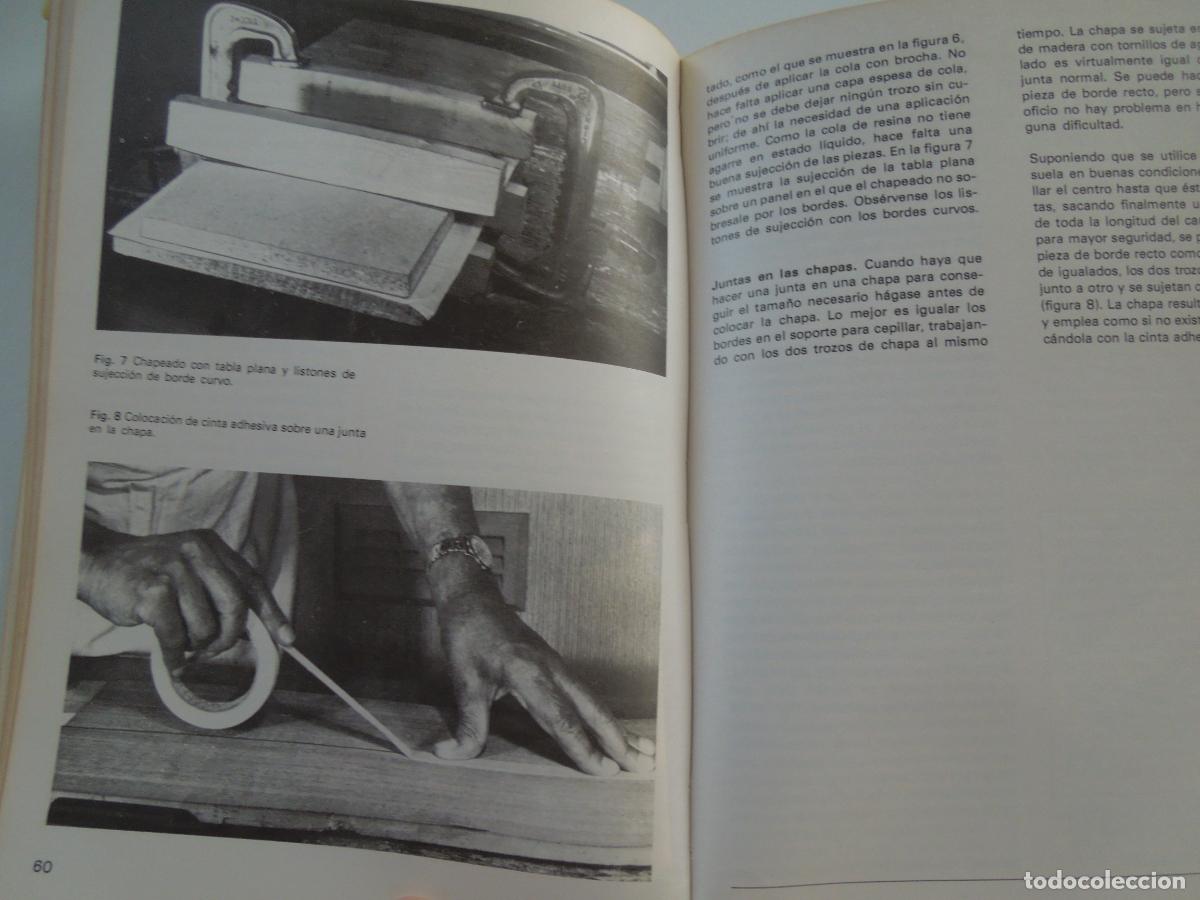 Libros de segunda mano: PR&Aacute;CTICA DEL CHAPEADO DE LA MADERA - CHARLES H. HAYWARD - EDICIONES CEAC 1978. - Foto 5