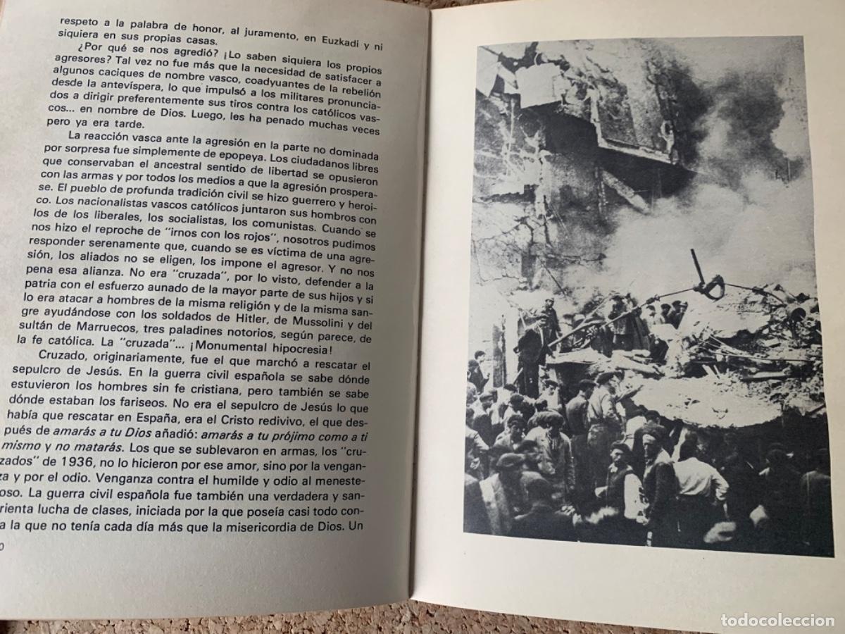 Libros de segunda mano: La causa del Pueblo Vasco ( Bols 36) - Foto 4