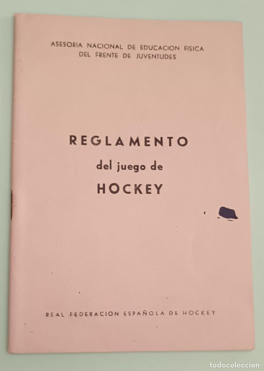 Libros de segunda mano: Reglamento del juego de Hockey-40&acute;.
