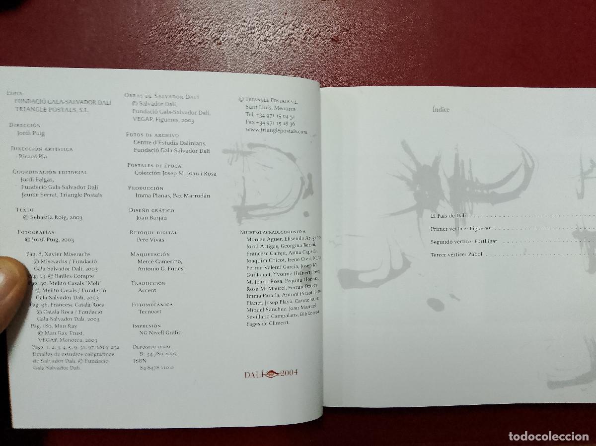 Libros de segunda mano: Jordi Puig y Sebasti&agrave; Roig: Dal&iacute;. El tri&aacute;ngulo de LEmpord&aacute; - Foto 3