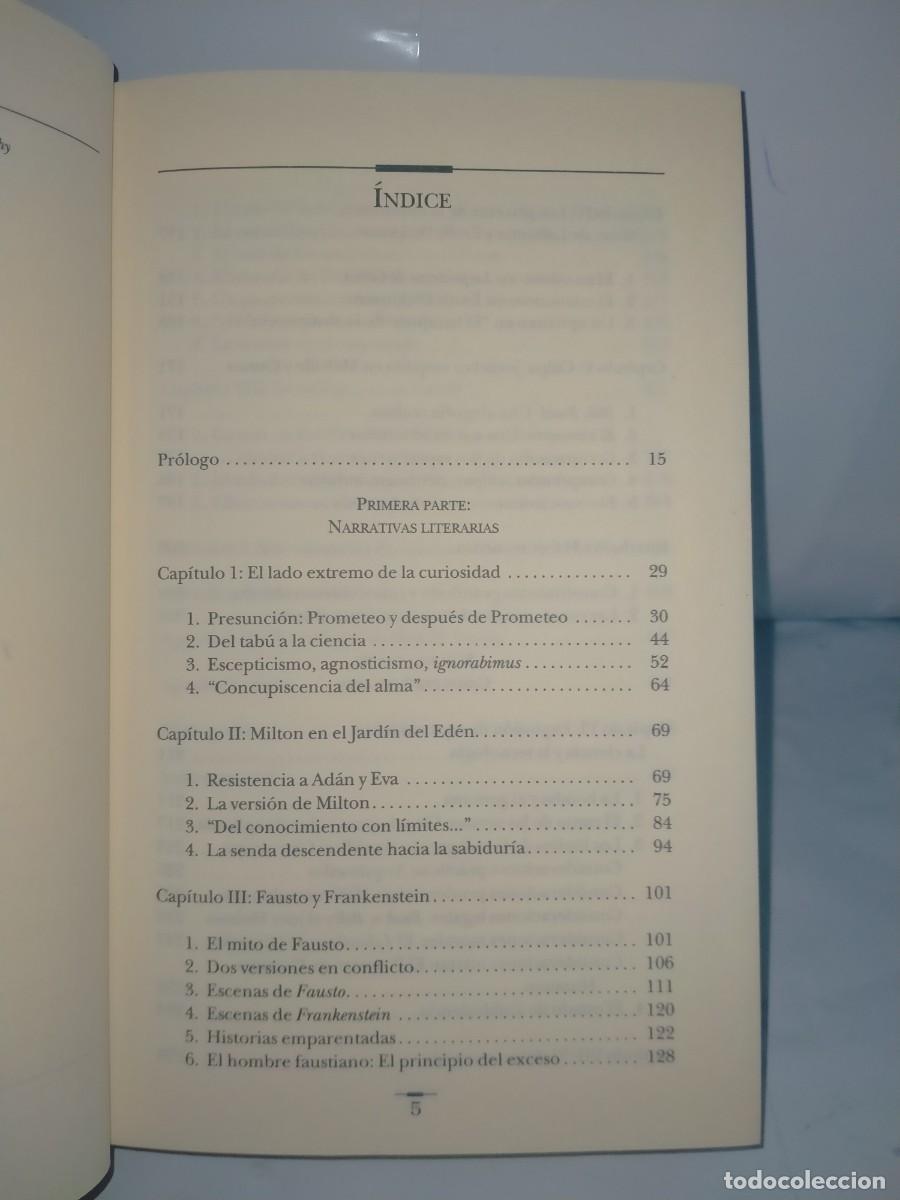 Libros de segunda mano: ROGER SHATTUCK. CONOCIMIENTO PROHIBIDO .TAURUS - Foto 2