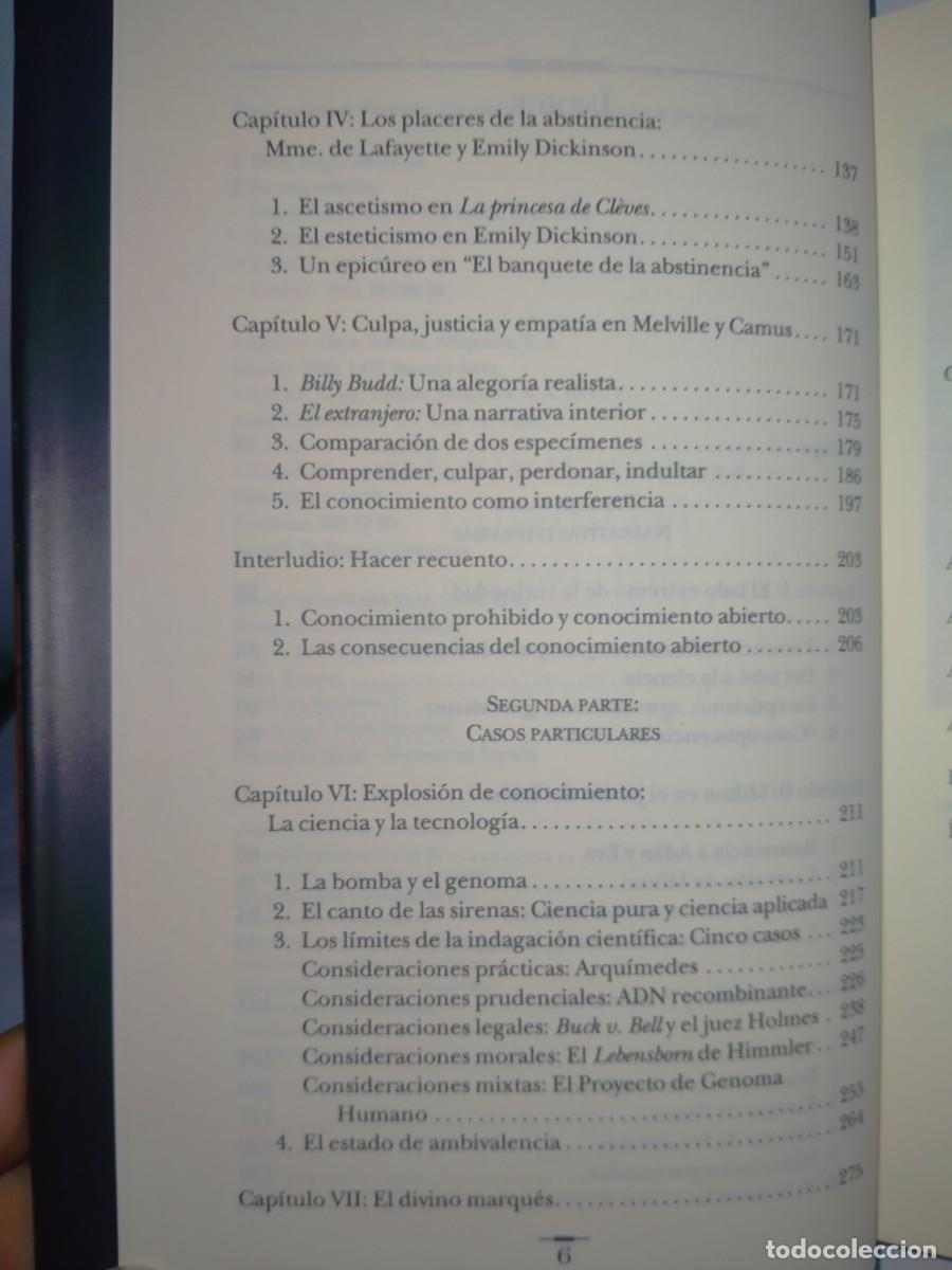 Libros de segunda mano: ROGER SHATTUCK. CONOCIMIENTO PROHIBIDO .TAURUS - Foto 3