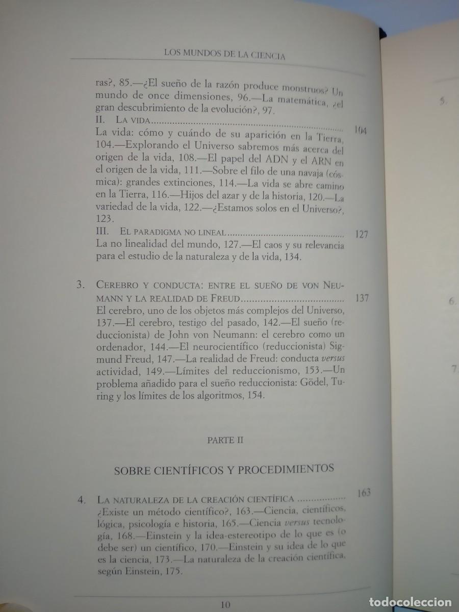 Libros de segunda mano: JOS&Eacute; MANUEL S&Aacute;NCHEZ. LOS MUNDOS DE LA CIENCIA .ESPASA - Foto 3