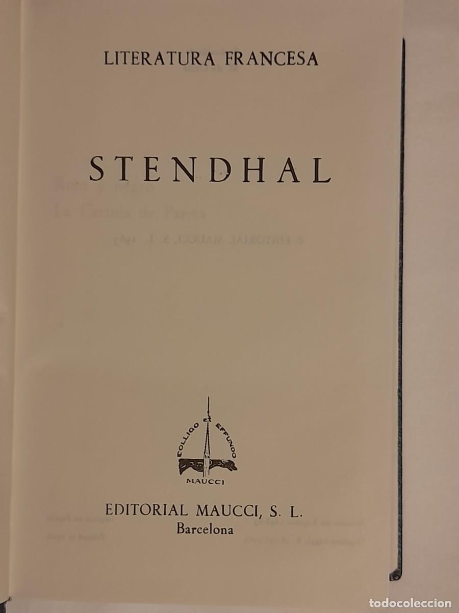 Libros de segunda mano: OBRAS ESTELARES. STENDHAL. - Foto 3