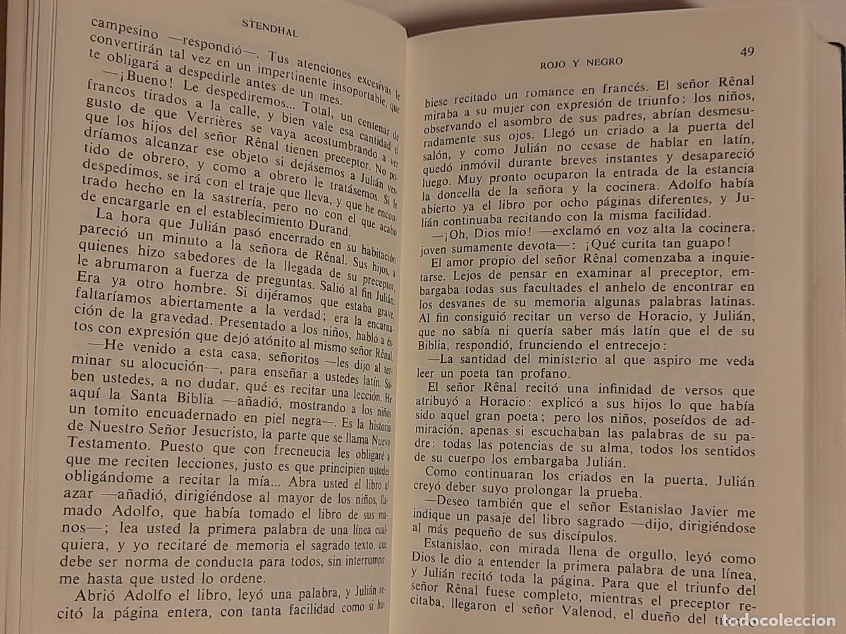 Libros de segunda mano: OBRAS ESTELARES. STENDHAL. - Foto 7