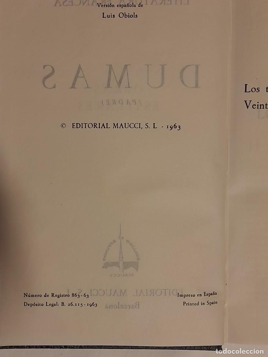 Libros de segunda mano: OBRAS ESTELARES. DUMAS. - Foto 4