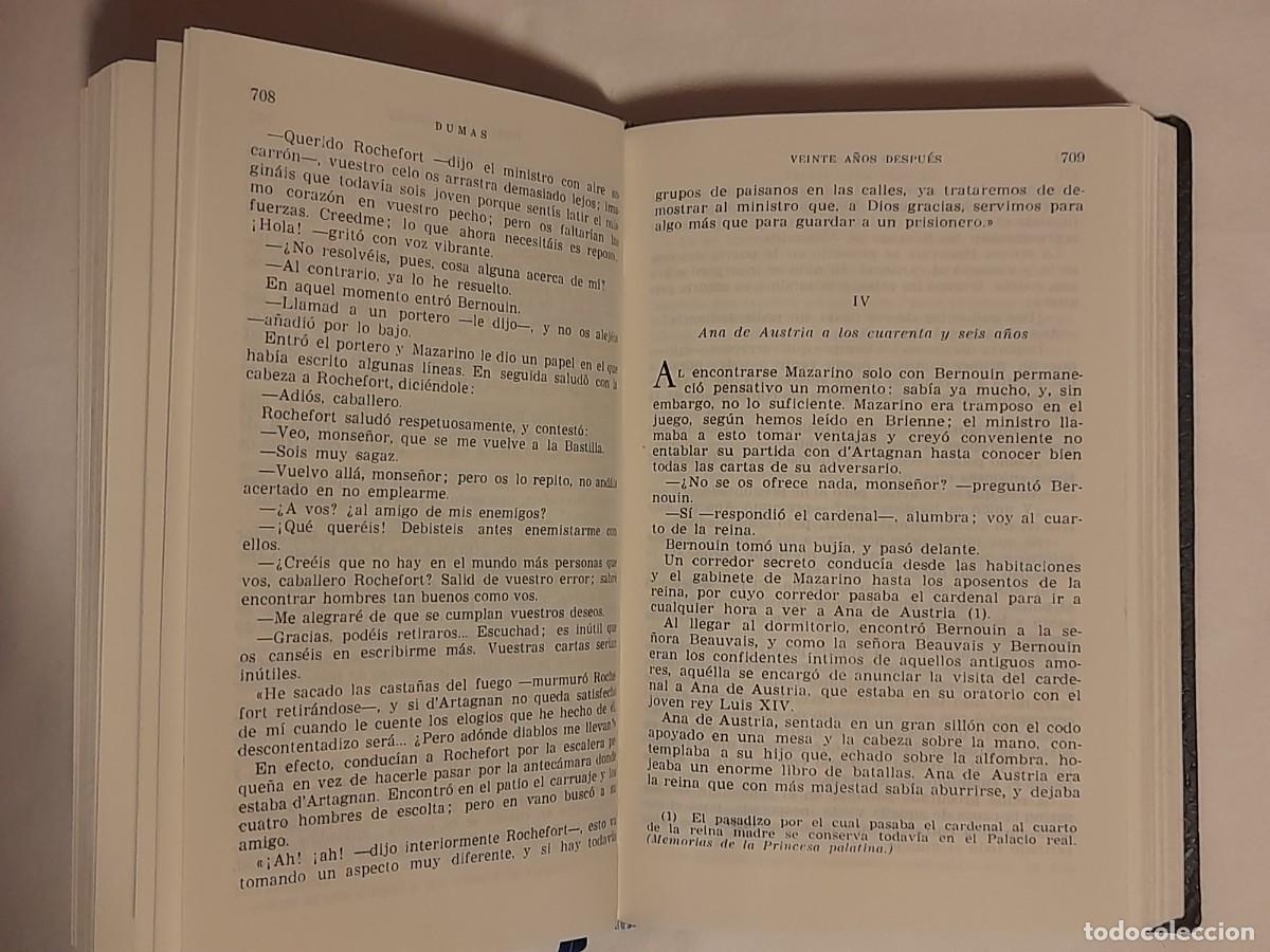 Libros de segunda mano: OBRAS ESTELARES. DUMAS. - Foto 9