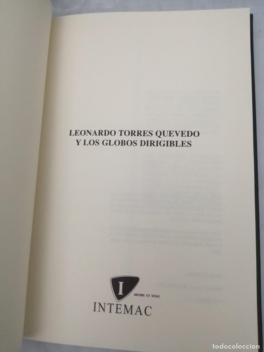 Libros de segunda mano: Leonardo Torres Quevedo y los globos dirigibles (Edici&oacute;n numerada de 1300 ejemplares) - Foto 3