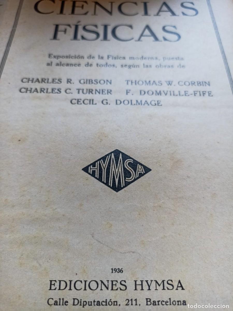 Libros de segunda mano: Ciencias Fisicas , 1936 - Foto 2