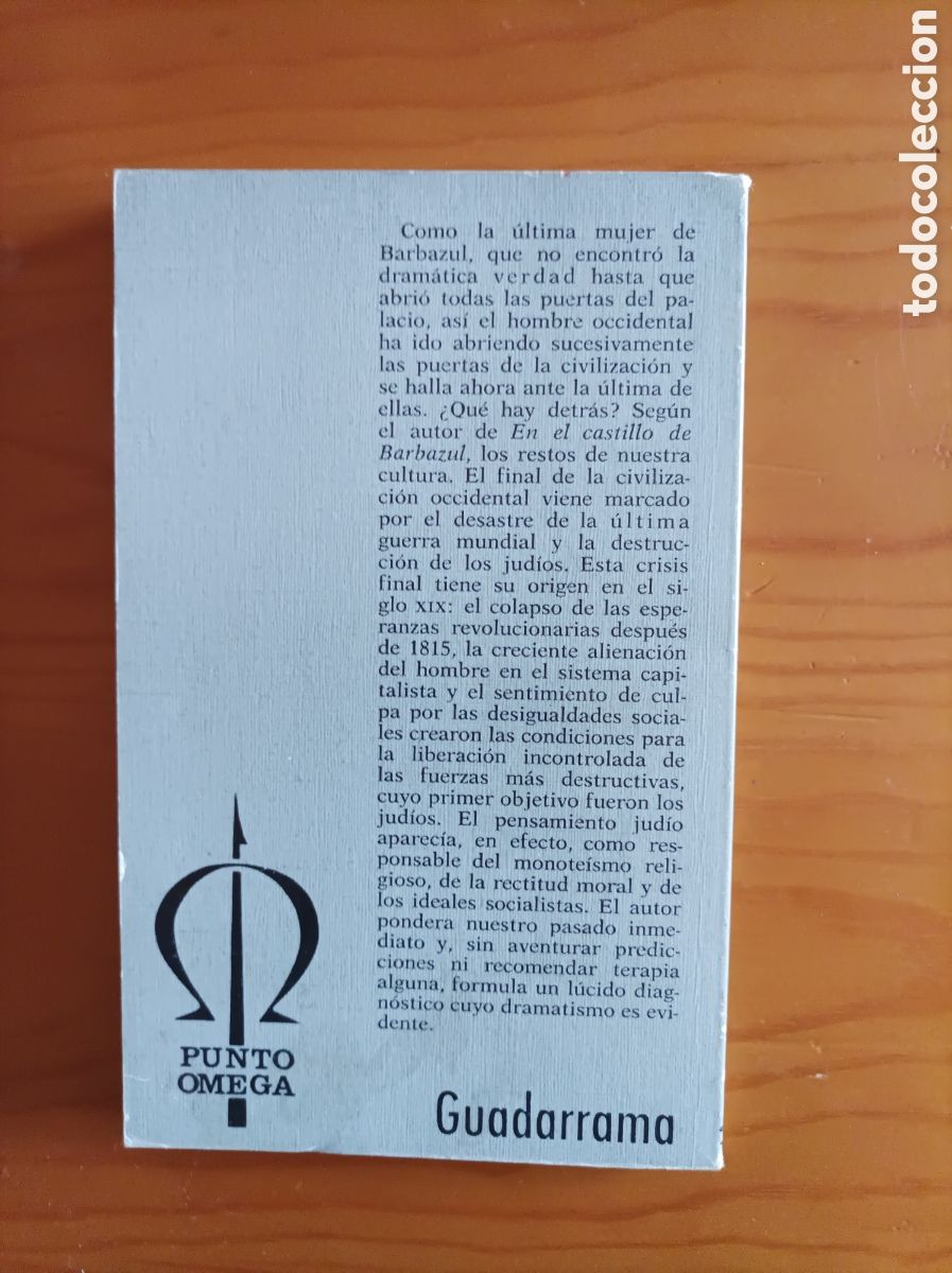 Libros de segunda mano: En el castillo de barbazul / G. Steiner - Foto 8
