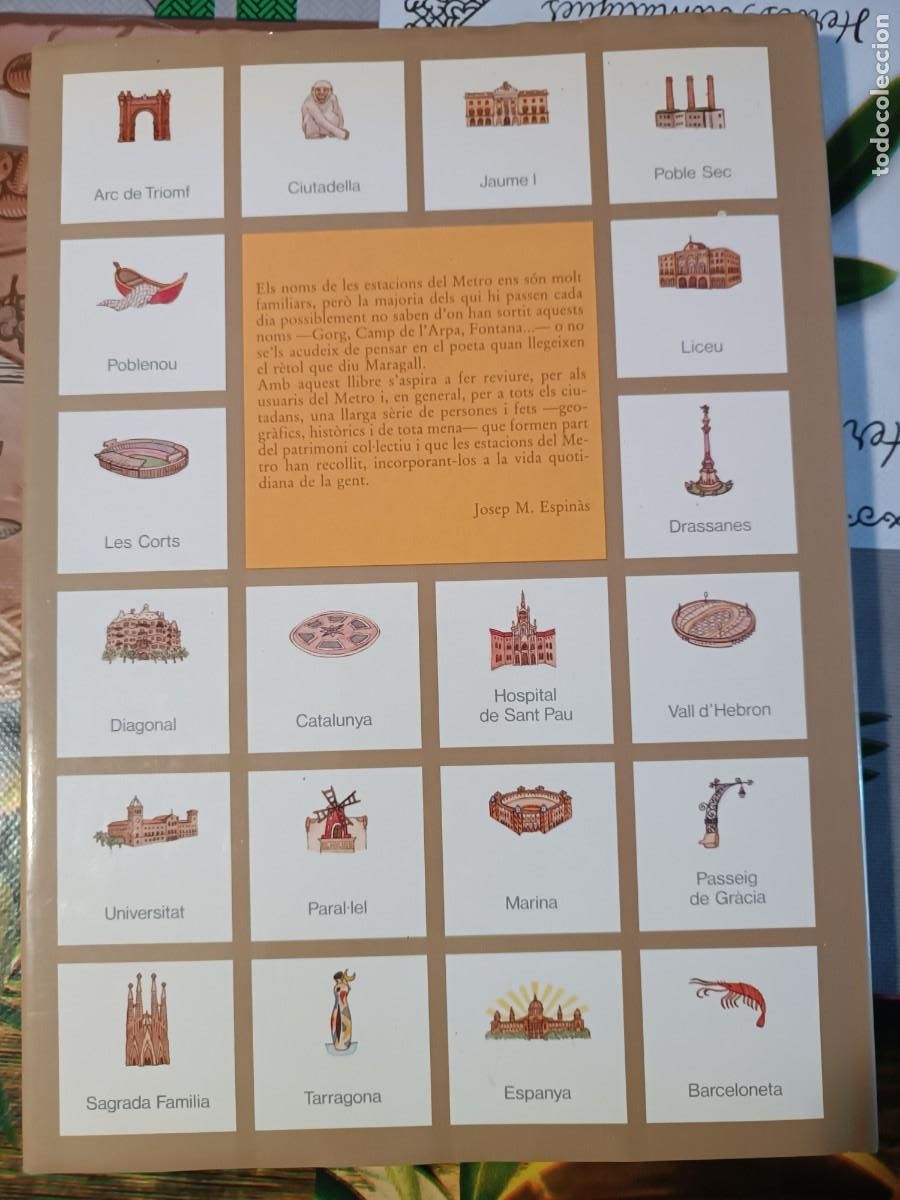 Libros de segunda mano: Els Noms de les estacions del Metro - Foto 8