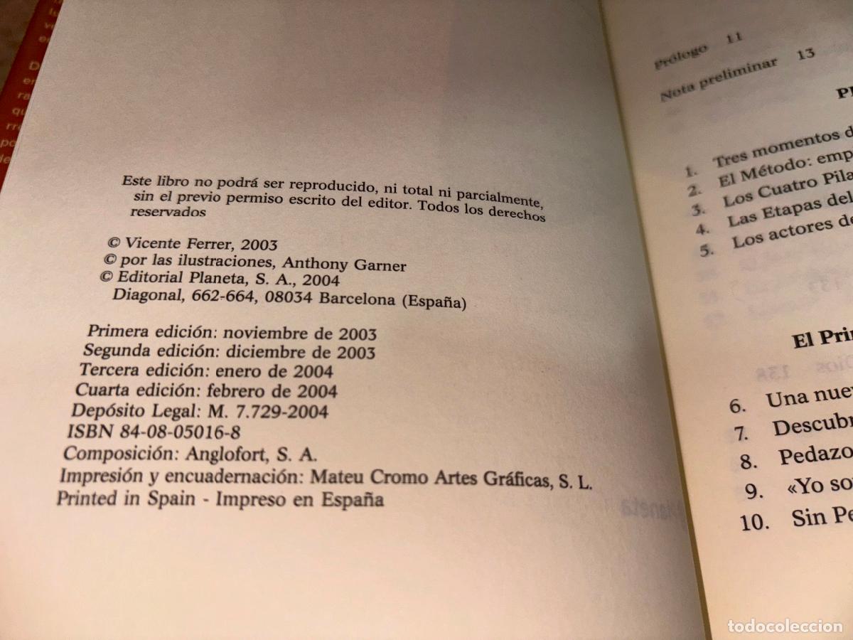 Libros de segunda mano: VICENTE FERRER / EL ENCUENTRO CON LA REALIDAD / PLANETA / 2004 - Foto 5