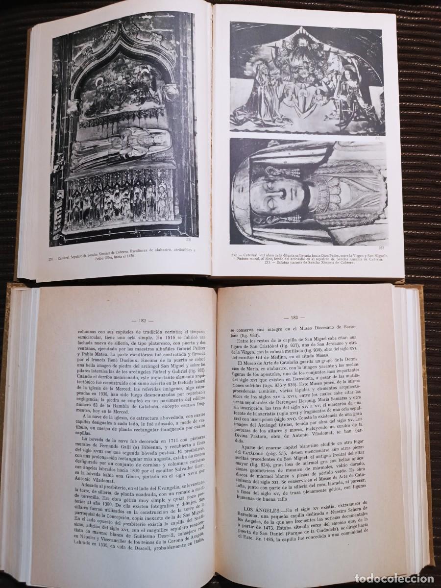 Libros de segunda mano: Cat&aacute;logo Monumental de Espa&ntilde;a, La ciudad de Barcelona - Foto 5