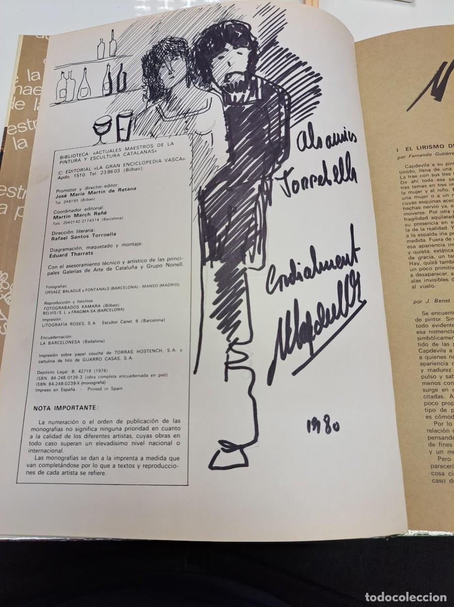 Libros de segunda mano: Libro del artista Manuel Capdevila - Foto 2