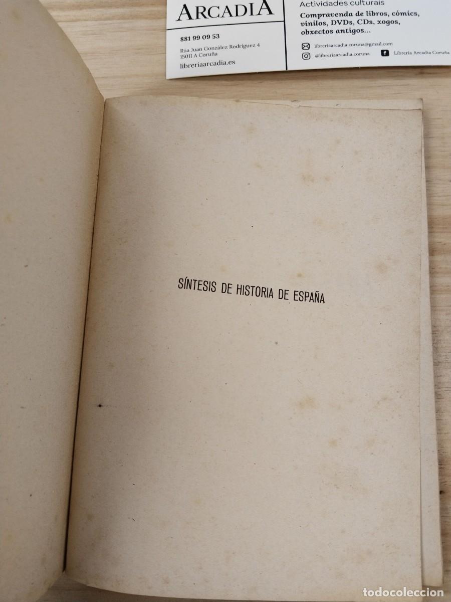Libros de segunda mano: S&iacute;ntesis de Historia de Espa&ntilde;a - Miguel Delibes - Foto 4