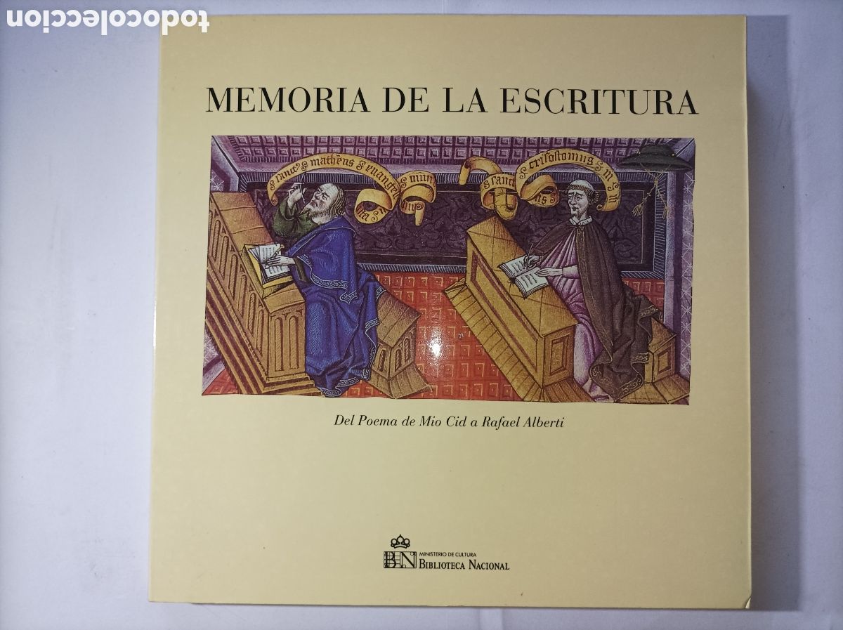 Libros de segunda mano: MEMORIA DE LA ESCRITURA. BIBLIOTECA NACIONAL. - Foto 1
