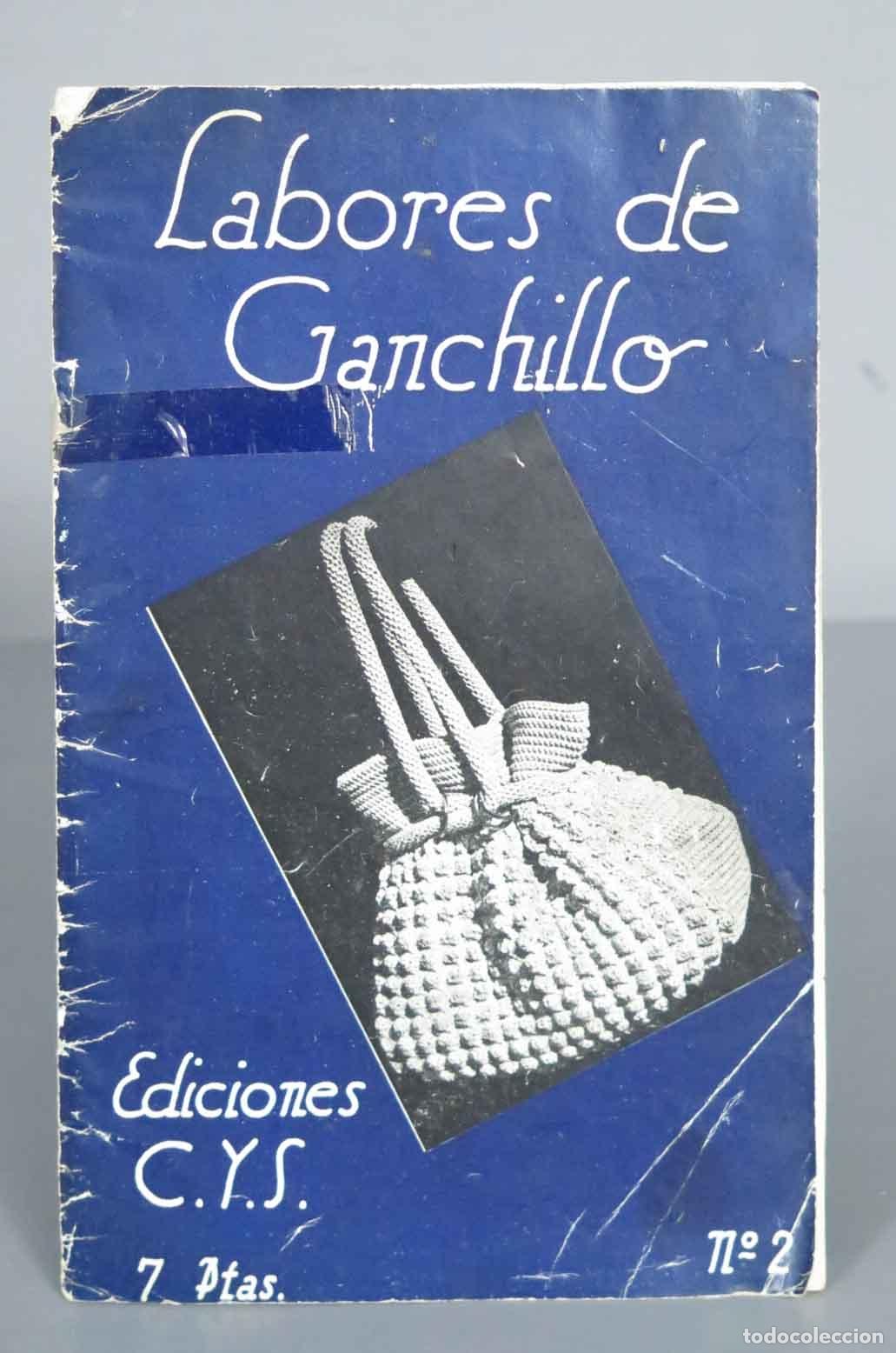 Libros de segunda mano: LABORES DE GANCHILLO N&ordm; 2. EDICIONES C.Y.S - Foto 1