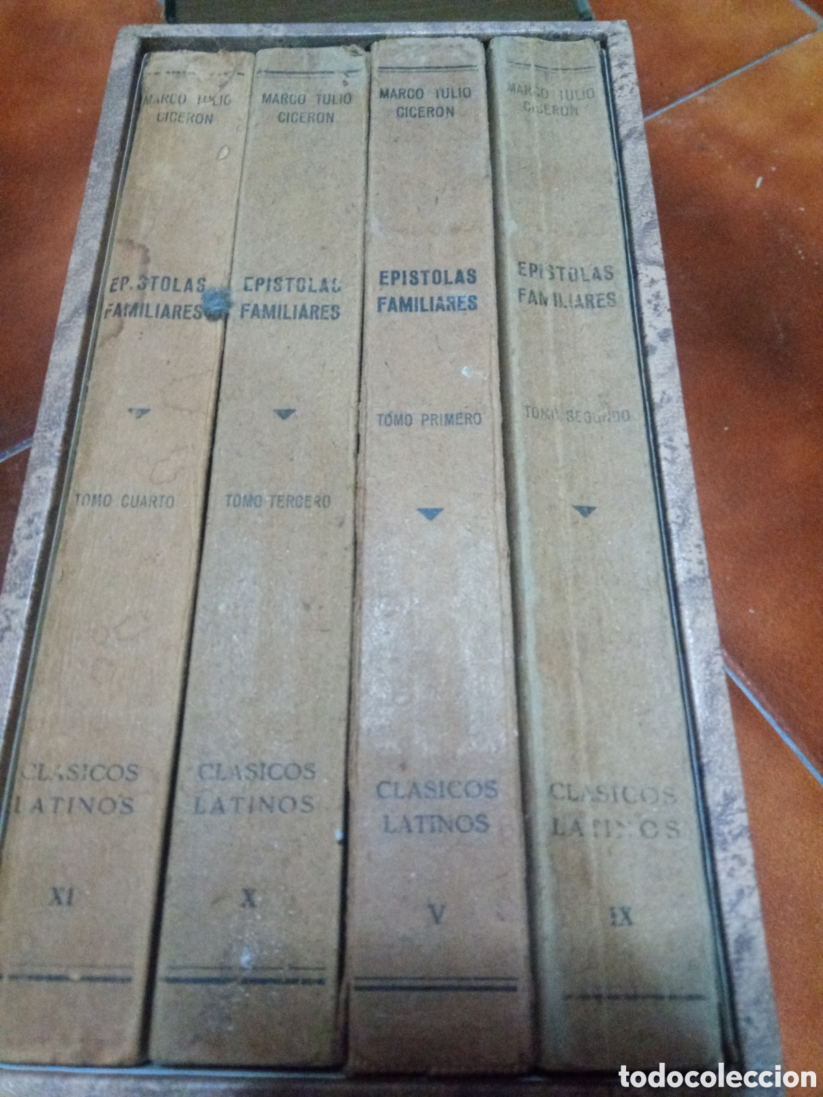 Libros de segunda mano: Ep&iacute;stolas familiares. Marco Tulio Cicer&oacute;n - Foto 1