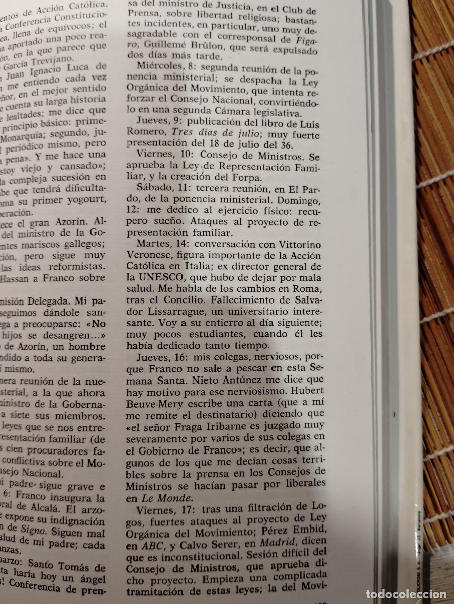 Libros de segunda mano: Fraga Iribarne. Memoria breve. Dedicado - Foto 4