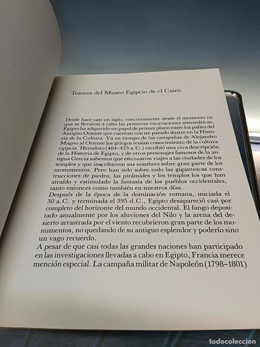 Libros de segunda mano: libro, gran formato, EL MUSEO EGIPCIO DE EL CAIRO - 1986 - Foto 4