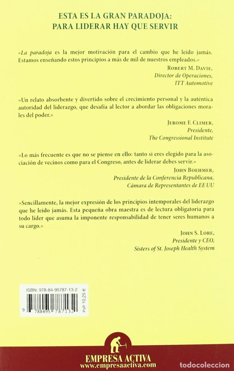 Libros de segunda mano: La paradoja - James C. Hunter - Foto 2