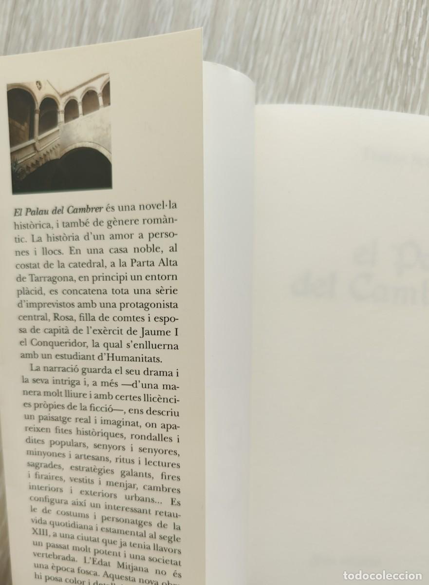 Libros de segunda mano: Libro. El Palau del Cambrer. Catala. De Teresa Sole Tomas. Primera edicio 2011. - Foto 2