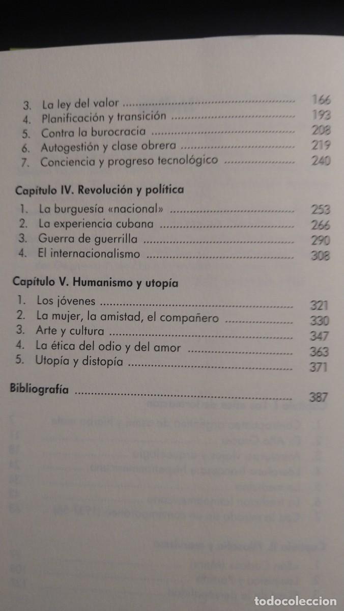 Libros de segunda mano: CHE GUEVARA. GRANDEZA Y RIESGO DE LA UTOPIA - ROBERTO MASSARI - Foto 4
