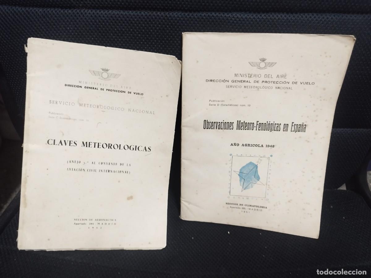 Libros de segunda mano: OBSERVACIONES METEORO-FENOL&Oacute;GICAS EN ESPA&Ntilde;A - AA.VV - Foto 1