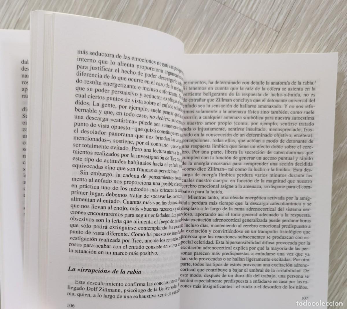Libros de segunda mano: Libro. Inteligencia Emocional. De Daniel Goleman. Editorial Kairos. A&ntilde;o 1997. - Foto 5