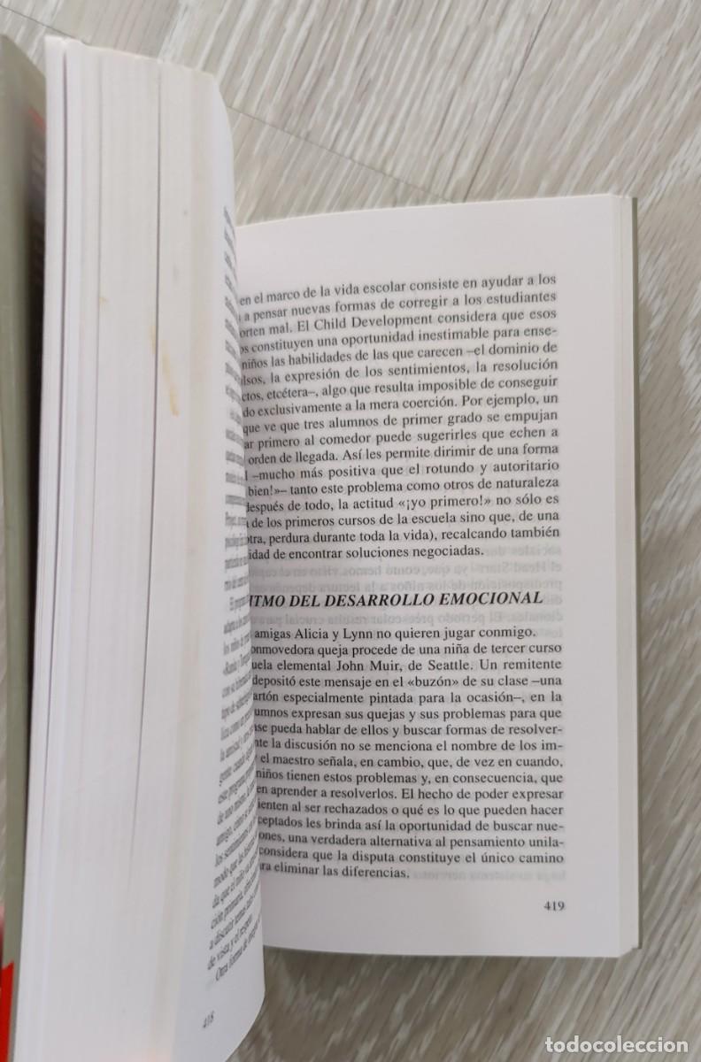 Libros de segunda mano: Libro. Inteligencia Emocional. De Daniel Goleman. Editorial Kairos. A&ntilde;o 1997. - Foto 7